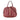 Red Gucci Mini Leather Web Dome Satchel