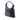 Black Gucci Medium Pebbled Calfskin Guccissima Trim Signoria Shoulder Bag