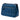 Blue Dior Large Metallic Aged Calfskin Cannage Miss Dior Flap Crossbody Bag