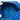 Blue LOEWE Pleated Nappa Bracelet Pouch Shoulder Bag