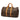 Brown Louis Vuitton Monogram Keepall 50 Travel Bag
