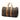 Brown Louis Vuitton Monogram Keepall 45 Travel Bag