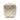 Gold Chanel CC Quilted Metallic Lambskin Cube Zip Clutch with Chain Vanity Bag