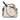 White Chanel Coco Masters Mini Canvas Tennis Racket Bag