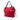 Red Burberry Nylon Buckleigh Tote