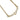 Gold Dior Gold Plated Strass CD Logo Pendant Necklace