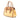 Yellow Prada Bicolor Saffiano Cuir Trimmed Leather Satchel