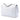 White Chanel Jumbo Classic Caviar Single Flap Shoulder Bag