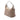 Beige Gucci GG Canvas Icon Bit Satchel