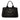 Black Prada Canvas Canapa Logo Satchel