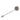 Silver Hermès Palladium Plated Clou de Selle Stick Pin Brooch