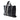 Black Bottega Veneta Intrecciato Trimmed Nappa Vertical Stripe Tote Satchel