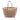 Beige Gucci GG Canvas and Leather Bree Tote