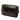 Black Prada Soft Calf Logo Wristlet Clutch