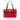 Red Burberry Leather Handbag - Designer Revival