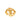 Gold Chanel CC Gold Plated Round Clip On Earrings