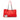 Red Bottega Veneta Medium Nappa Intrecciato Double Chain Tote - Designer Revival