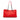 Red Bottega Veneta Medium Nappa Intrecciato Double Chain Tote - Designer Revival