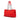 Red Bottega Veneta Medium Nappa Intrecciato Double Chain Tote - Designer Revival