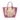 Pink Gucci Small GG Canvas Bree Satchel