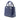 Blue Dior Medium Patent Cannage Lady Dior Satchel