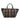 Brown Fendi Pequin Canvas Handbag