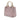 White Dior Medium Woven Lambskin and Tweed Lady Dior Satchel