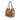 Brown Burberry Small Derby Calfskin and House Check Canvas Canterbury Tote