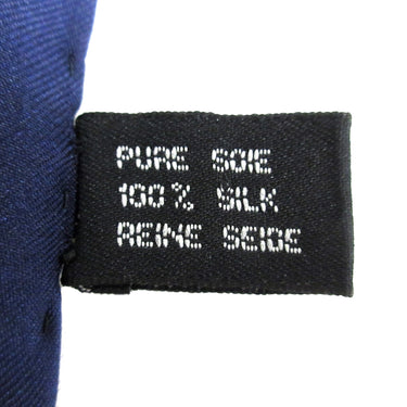 Blue Dior CD Logo Silk Scarf Scarves - Designer Revival
