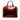 Red Louis Vuitton Monogram Vernis Alma PM Handbag