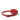 Red Gucci GG Marmont Matelasse Leather Belt Bag