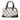 Beige Burberry Nova Check Canvas Handbag