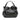 Black Burberry Leather Maidstone Satchel