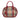 Brown Burberry Small Haymarket Check Canvas Orchard Bowling Bag Satchel