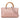 Pink Gucci Medium Calfskin Bamboo Shopper Satchel