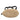 Beige LOEWE Small Raffia Punch Hole Hobo