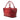 Red Bottega Veneta Medium Goatskin Madras Sfumato Brera Handbag
