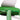 Green Hermès Milo Lambskin and Swift Grigri Rodeo Pegase Bag Charm PM Key Chain
