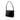 Black Prada Spazzolato Leather Flap Shoulder Bag