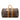 Brown Louis Vuitton Monogram Keepall 55 Travel Bag