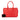 Red Bottega Veneta Nappa Intrecciato Brick Tote - Designer Revival