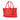 Red Bottega Veneta Nappa Intrecciato Brick Tote