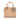 Brown Dior Medium Patent Cannage Lady Dior Satchel