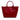 Red Gucci Small Guccissima Convertible Tote Satchel