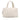 White Chanel CC Lambskin Wild Stitch Handbag