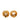 Gold Chanel CC Gold Plated Round Clip On Earrings