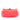 Pink Chanel Mini Square Classic Velvet Pearl Crush Single Flap Crossbody Bag