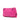 Pink Bottega Veneta Small Calfskin Intrecciomirage Embossed Butterfly Chain Crossbody - Designer Revival