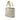 Gray Chanel CC Camellia No. 5 Choco Bar Canvas Tote