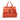 Orange Gucci Small Leather Bamboo Daily Satchel